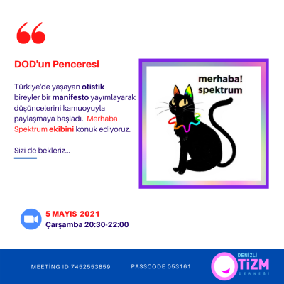 Merhaba Spektrum DOD'un Penceresi'nde