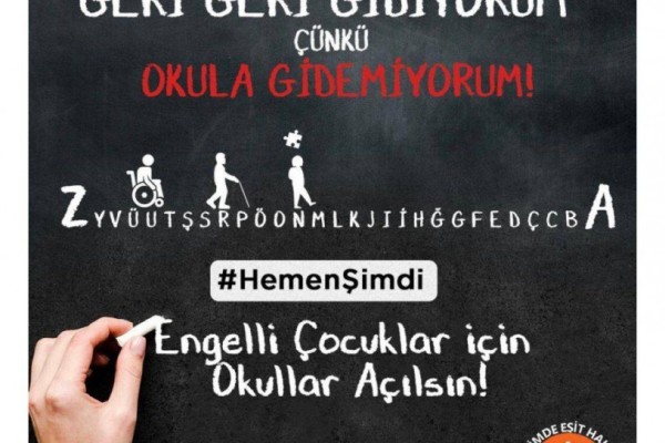 Engelli çocukların eğitim hakkı ellerinden alınamaz