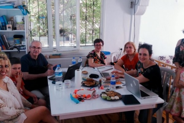 Mentorumuz ile toplandık